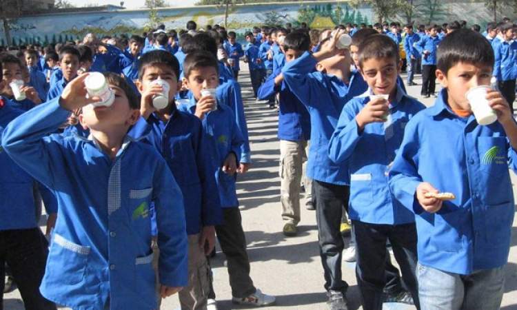 توزیع شیر در مدارس آغاز شده است