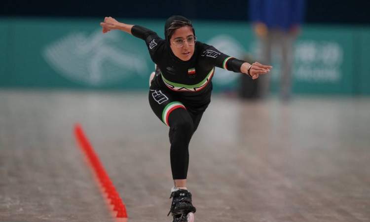 تاریخ‌سازی بانوی ایرانی در هانگژو؛ رکورد اسکیت جهان شکسته شد