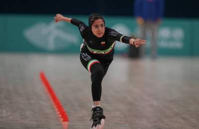 تاریخ‌سازی بانوی ایرانی در هانگژو؛ رکورد اسکیت جهان شکسته شد