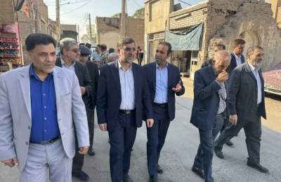 بازدید نماینده قم در مجلس از پروژه ساماندهی خیابان دروازه ری