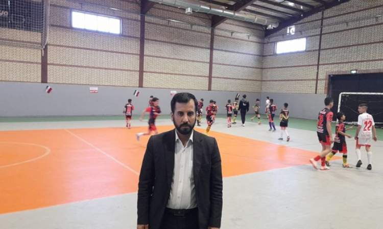 قهرمانی تیم قم در مسابقات فوتسال خردسالان در قم