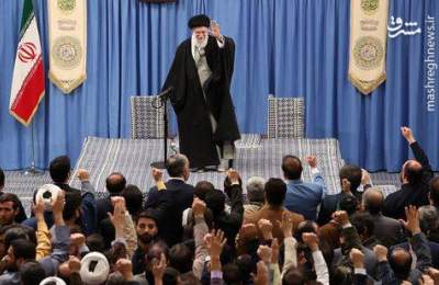 دیدار هزاران نفر از مردم آذربایجان شرقی با رهبر انقلاب