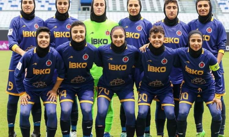 تاریخ‌سازی تیم فوتبال بانوان خاتون بم با صعود به یک‌چهارم‌نهایی لیگ قهرمانان آسیا