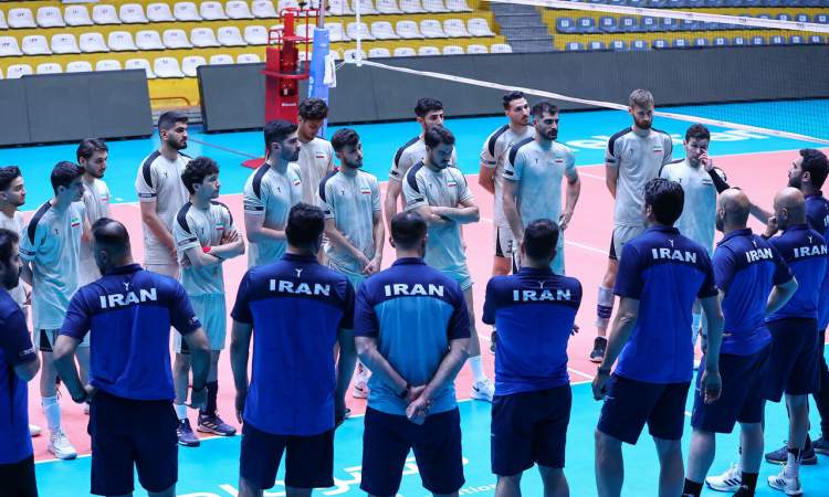 رونمایی از والیبالیست‌های ایران در لیگ ملت‌ها