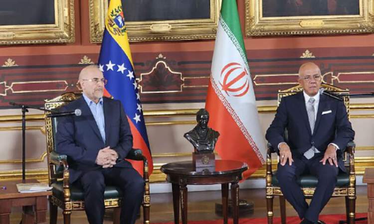 روسای مجالس ونزوئلا و ایران دیدار کردند