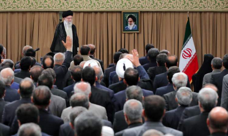 آغاز دیدار نمایندگان مجلس شورای اسلامی با رهبر معظم انقلاب