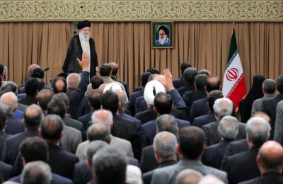 آغاز دیدار نمایندگان مجلس شورای اسلامی با رهبر معظم انقلاب