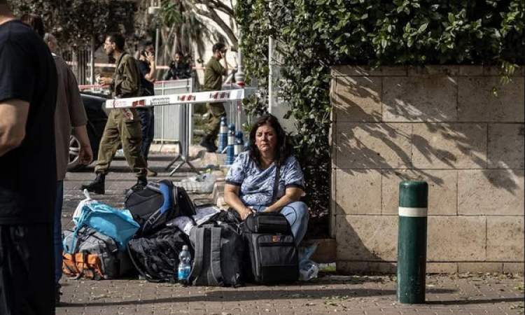 تل‌آویو در پی حملات موشکی و پهپادی کاملا تعطیل شد