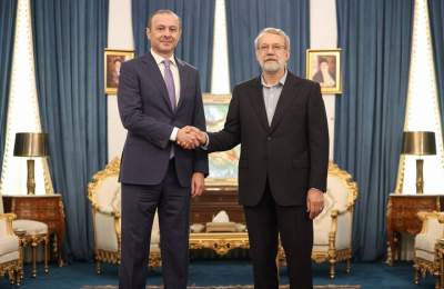 دیدار لاریجانی با دبیر شورای امنیت ارمنستان
