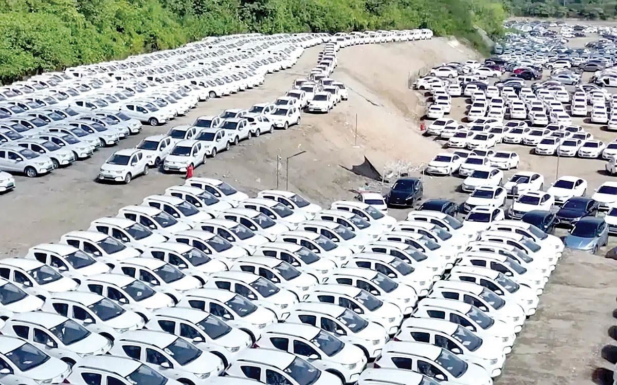 «قبرستان‌های خودرویی» در چین