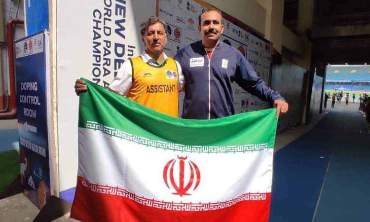 قهرمان پارادوومیدانی جهان مدالش را به سردار شهید حاجی‌زاده تقدیم کرد