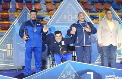 قهرمانی جهان؛ نماینده پاراوزنه‌برداری ایران رکورد جهان را شکست و طلایی شد