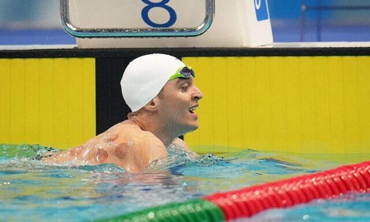 اولین طلای کاروان ورزش ایران از آب بیرون آمد؛ سامیار عبدلی قهرمان شد