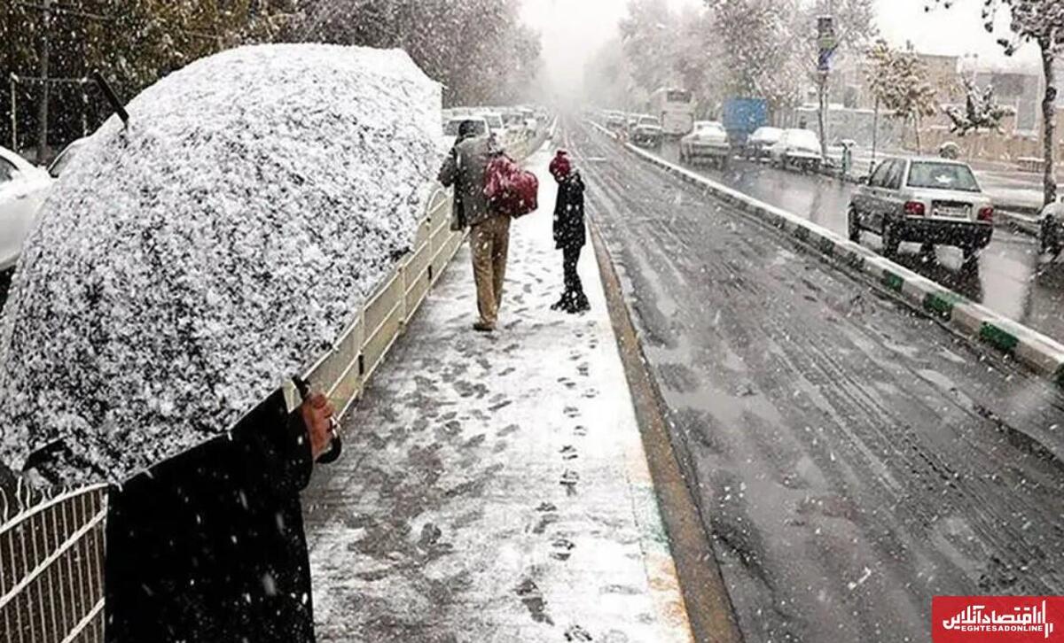 هشدار بارش برف و باران در ۱۷ استان؛ نفوذ توده هوای سرد به کشور از فردا