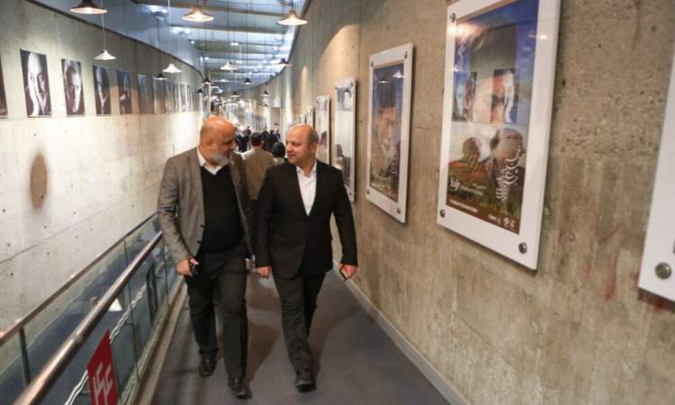 بازدید معاون امور رسانه‌ای و تبلیغات وزیر فرهنگ از خانه جشنواره