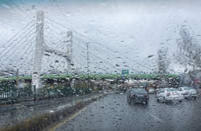 باران و برف در ۲۰ استان