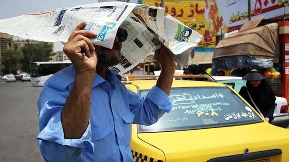 جو آرام و ماندگاری هوای گرم در کشور