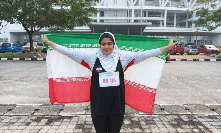مسابقات دوومیدانی ناشنوایان آسیا؛ ضرب پنجمین طلا توسط بانوی ایرانی