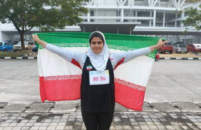 مسابقات دوومیدانی ناشنوایان آسیا؛ ضرب پنجمین طلا توسط بانوی ایرانی